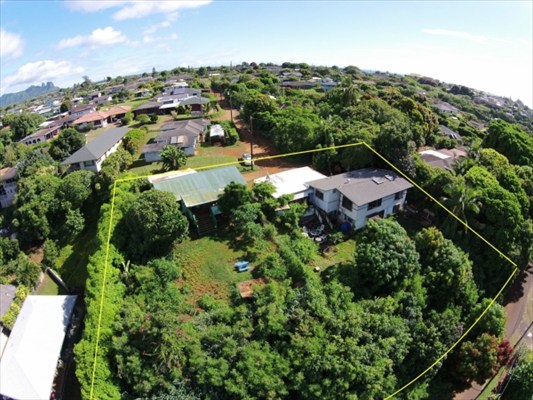 4953 La Road Kapaa, HI 96746 - Photo 1 of 21 an aerial view of a house with a yard