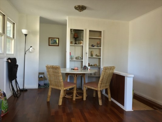 4953 La Road Kapaa, HI 96746 - Photo 4 of 21 a view of a dining room with furniture and wooden floor