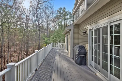 a view of balcony and deck