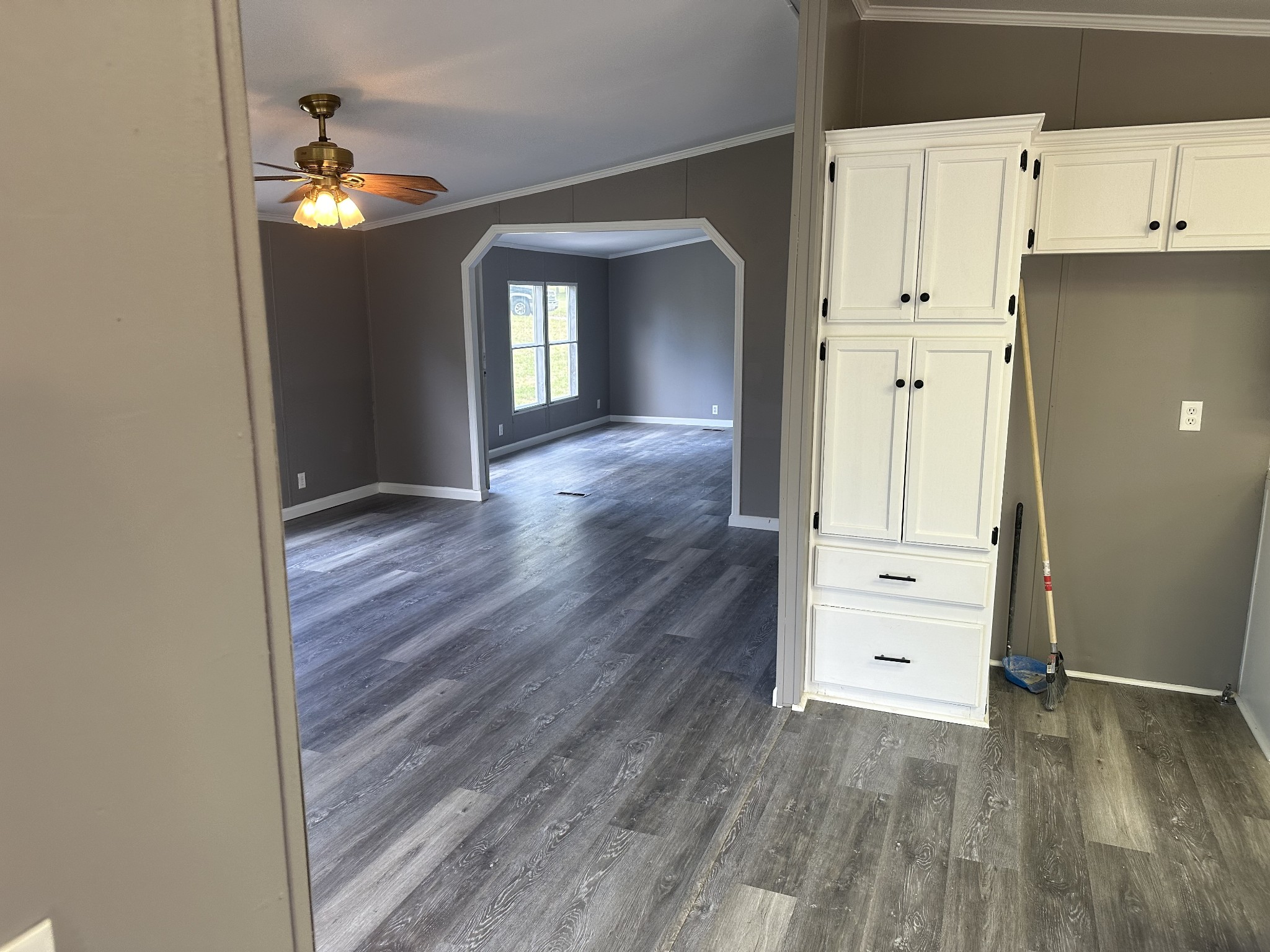 6409 Roy Pearson Road Springfield, TN 37172 - Photo 10 of 22 a view of an empty room and wooden floor