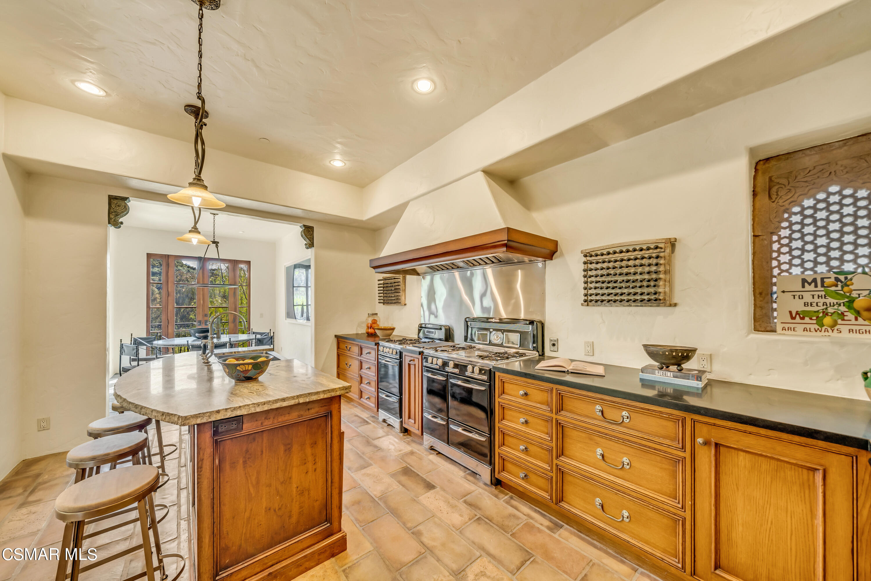 1999 Trentham Road Lake Sherwood, CA 91361 - Photo 19 of 61 a kitchen with sink stove and cabinets