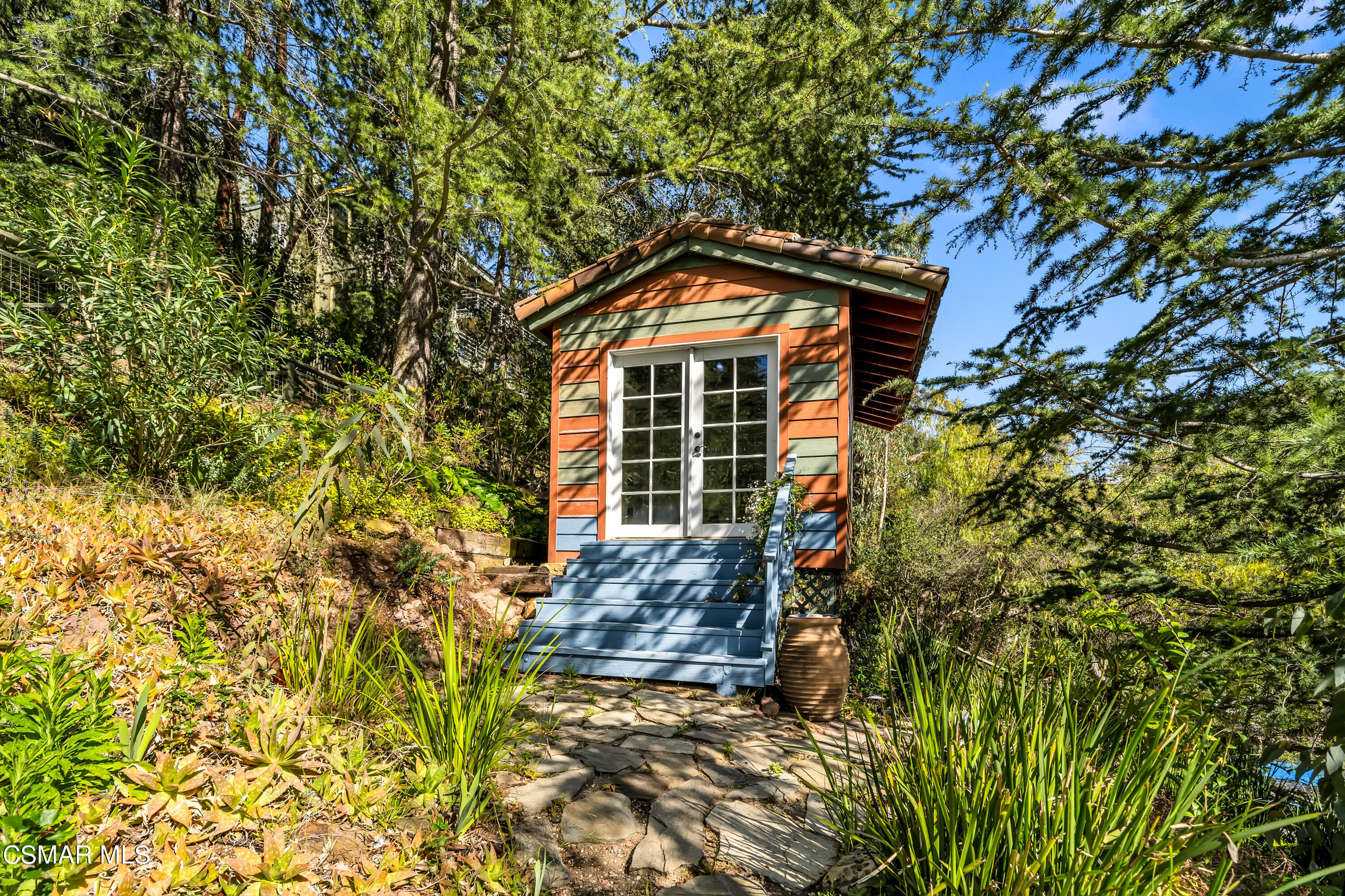 1999 Trentham Road Lake Sherwood, CA 91361 - Photo 47 of 61 a front view of a house with a yard