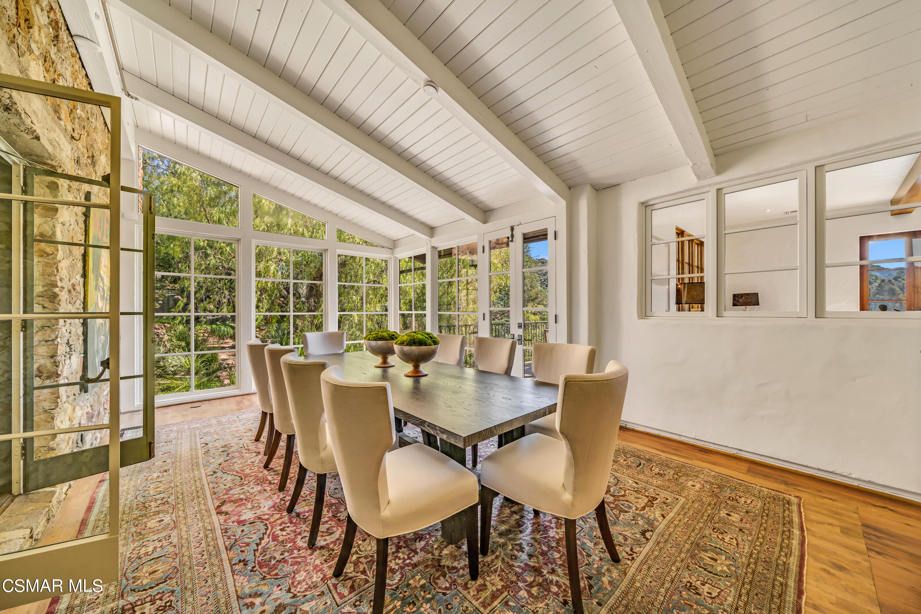 1999 Trentham Road Lake Sherwood, CA 91361 - Photo 8 of 61 a dining room with furniture a rug and wooden floor