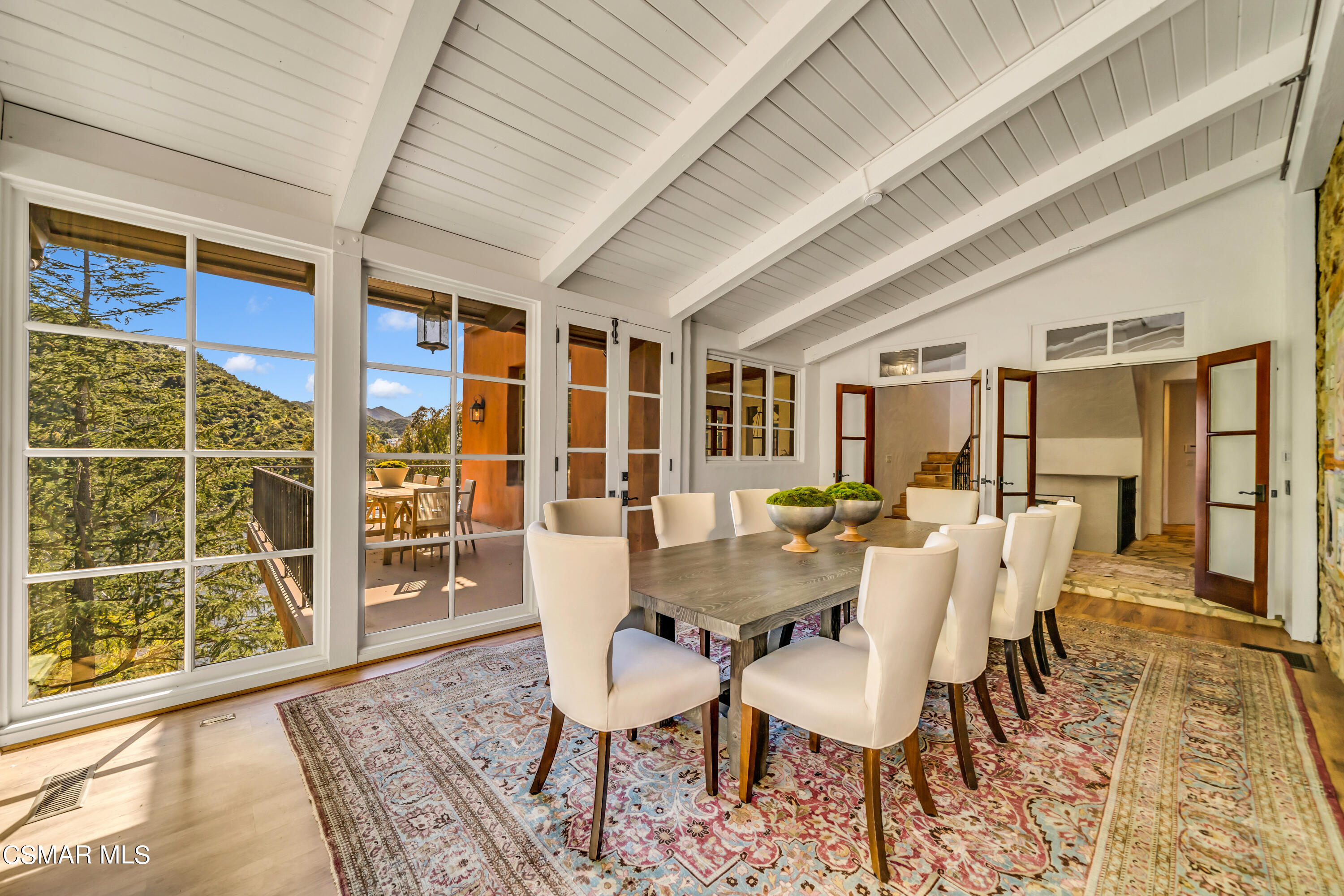 1999 Trentham Road Lake Sherwood, CA 91361 - Photo 9 of 61 a view of a dining room with furniture window and wooden floor