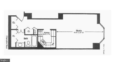 2020 Walnut Street, Unit 22A Philadelphia, PA 19103 - Photo 13 of 22 a picture of a room