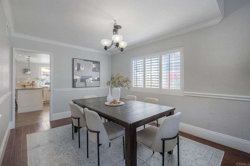 13979 Hickory Street Poway, CA 92064 - Photo 13 of 37 a view of a dining room with furniture and window