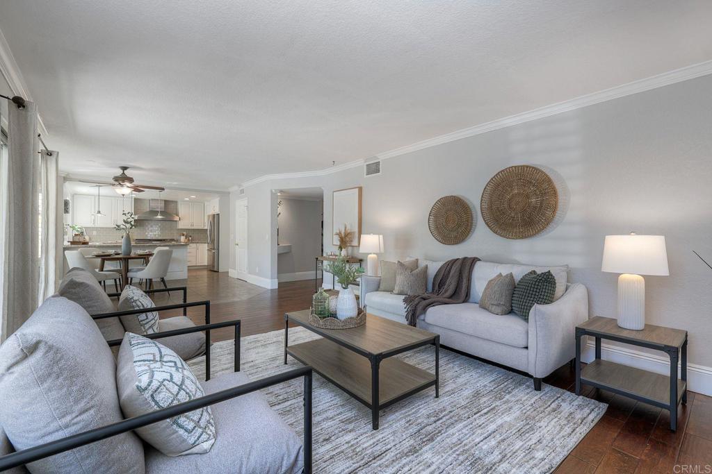 13979 Hickory Street Poway, CA 92064 - Photo 9 of 37 a living room with furniture and a wooden floor