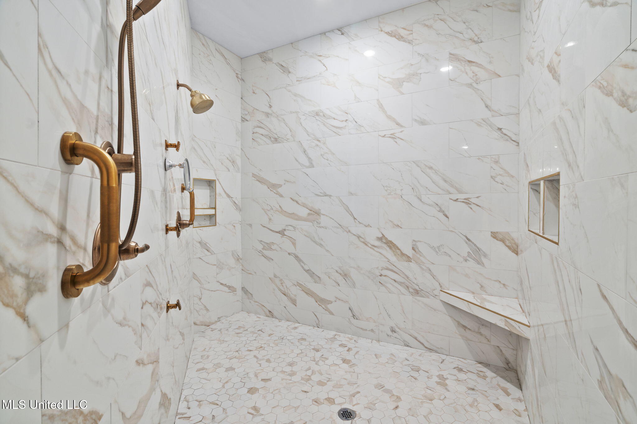 12097 Old Byhalia Road Byhalia, MS 38611 - Photo 35 of 85 walk in shower in primary bath