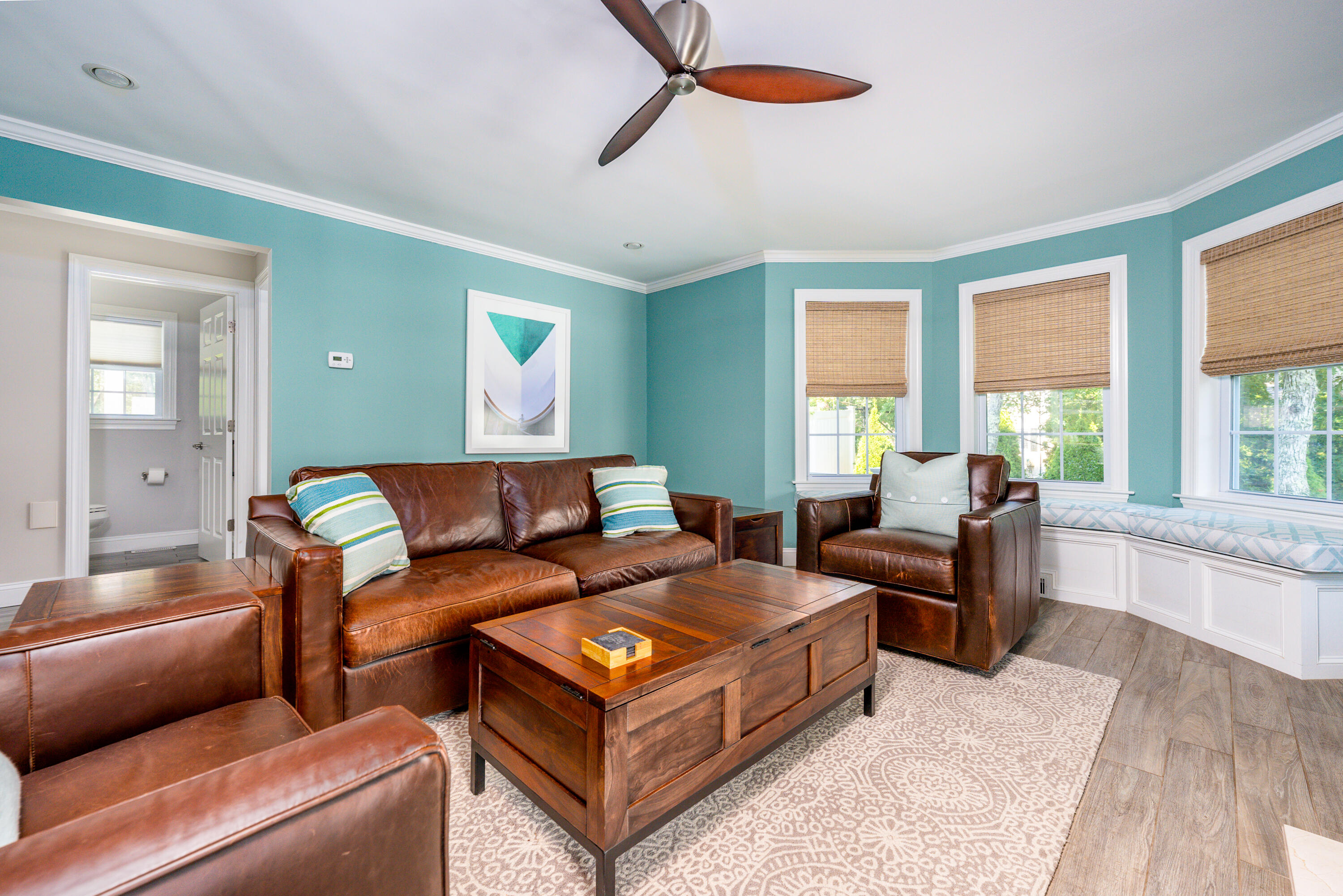 52 Pleasant Bay Road Harwich, MA 02645 - Photo 23 of 43 a living room with furniture and a large window