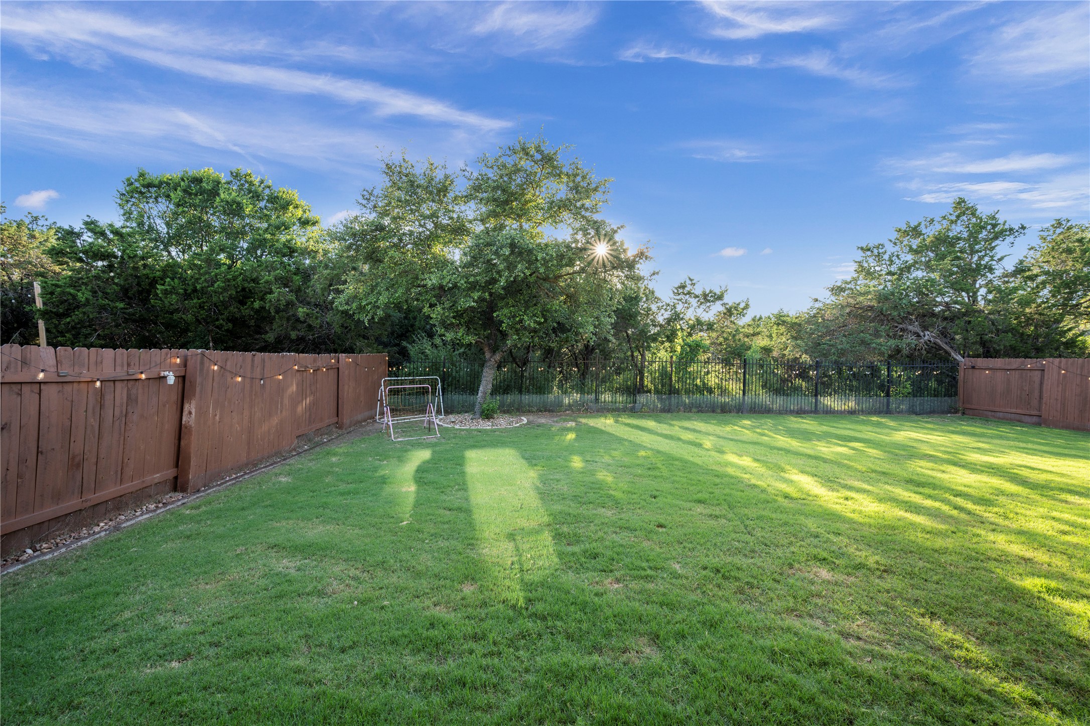 138 Rpd Spgs Cove Georgetown, TX 78628 - Photo 37 of 37 a backyard of a house