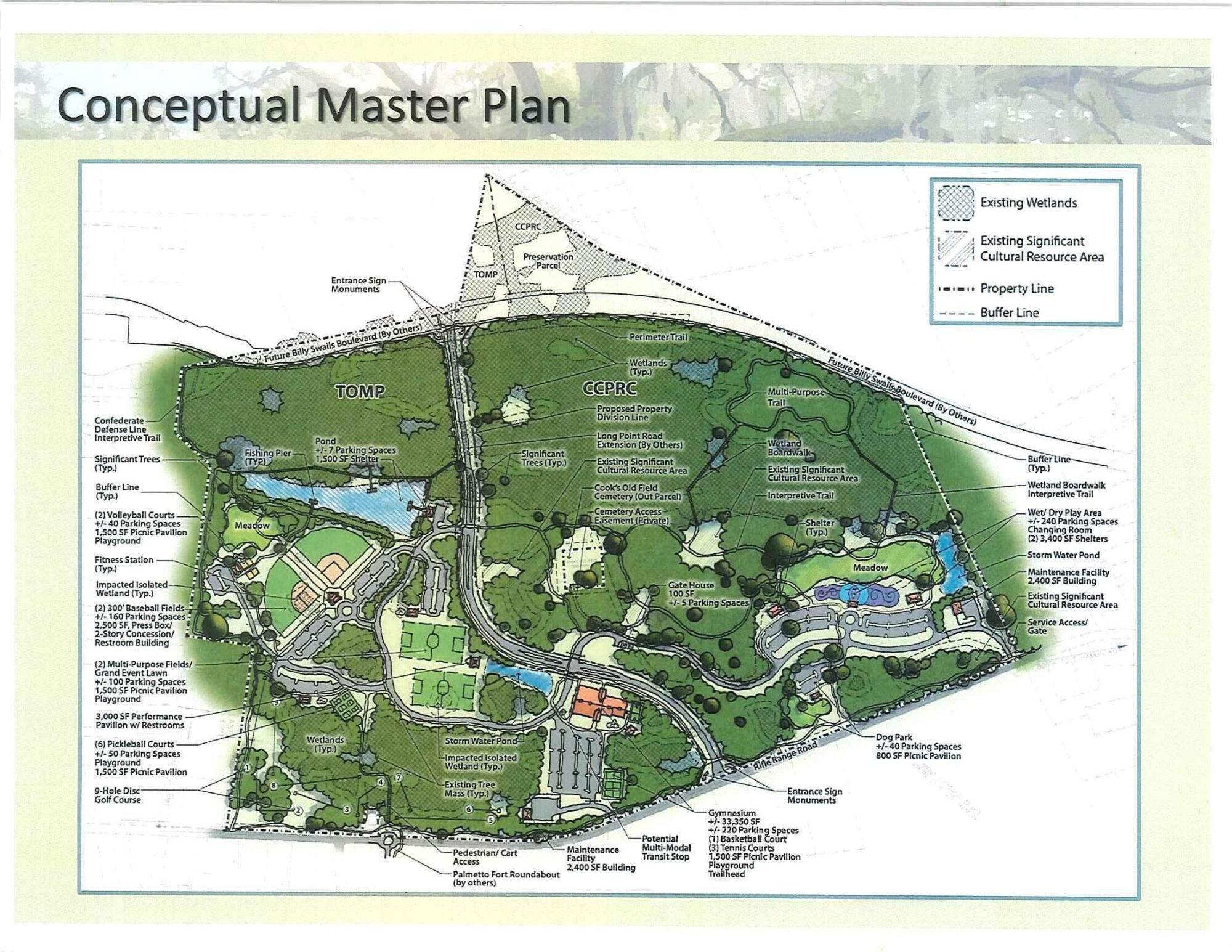 1130 Monaco Drive Mount Pleasant, SC 29464 - Photo 47 of 47 Fulton Park Master Plan 1