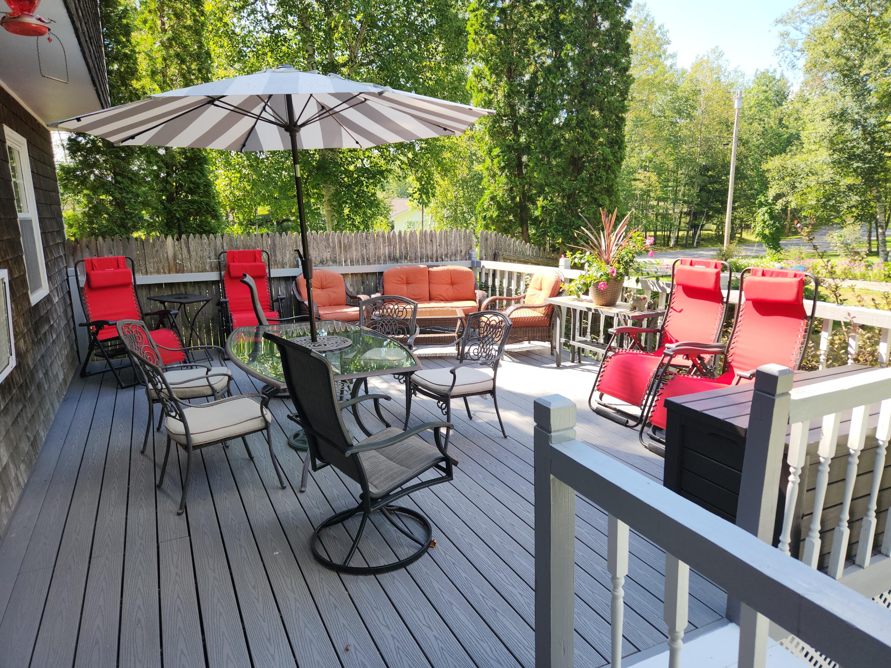 4 Heritage Street Millinocket, ME 04462 - Photo 21 of 39 New Back Deck