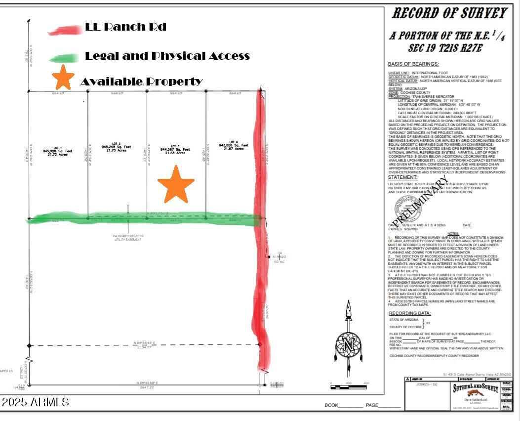 Tbd North Ee Ranch Road, Unit 3/4 McNeal, AZ 85617 - Photo 10 of 10 unknown