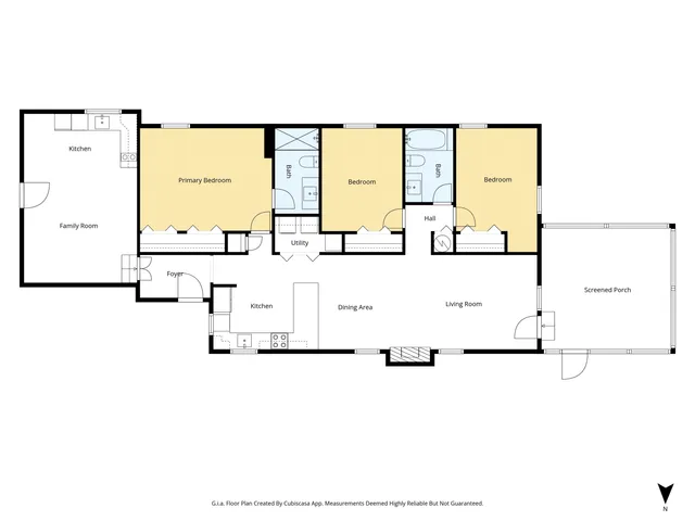 a picture of a living room with a large window