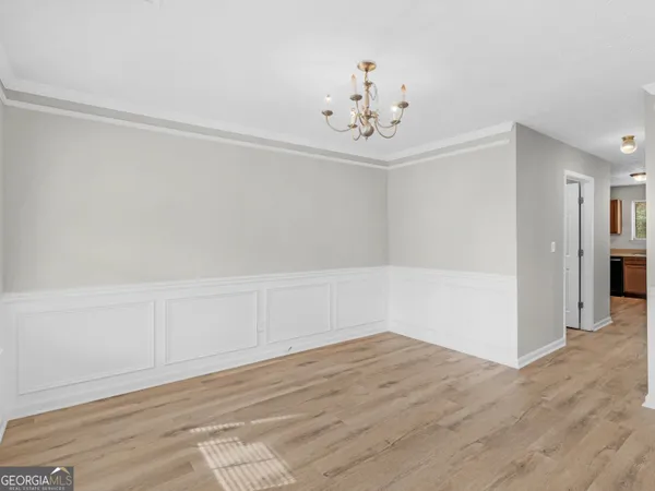 wooden floor in an empty room