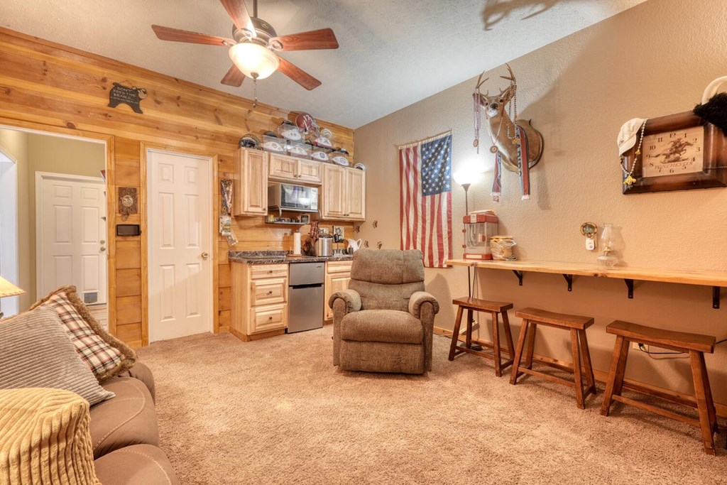 2567 Todd Shook Road Young Harris, GA 30582 - Photo 44 of 62 a living room with furniture and a flat screen tv