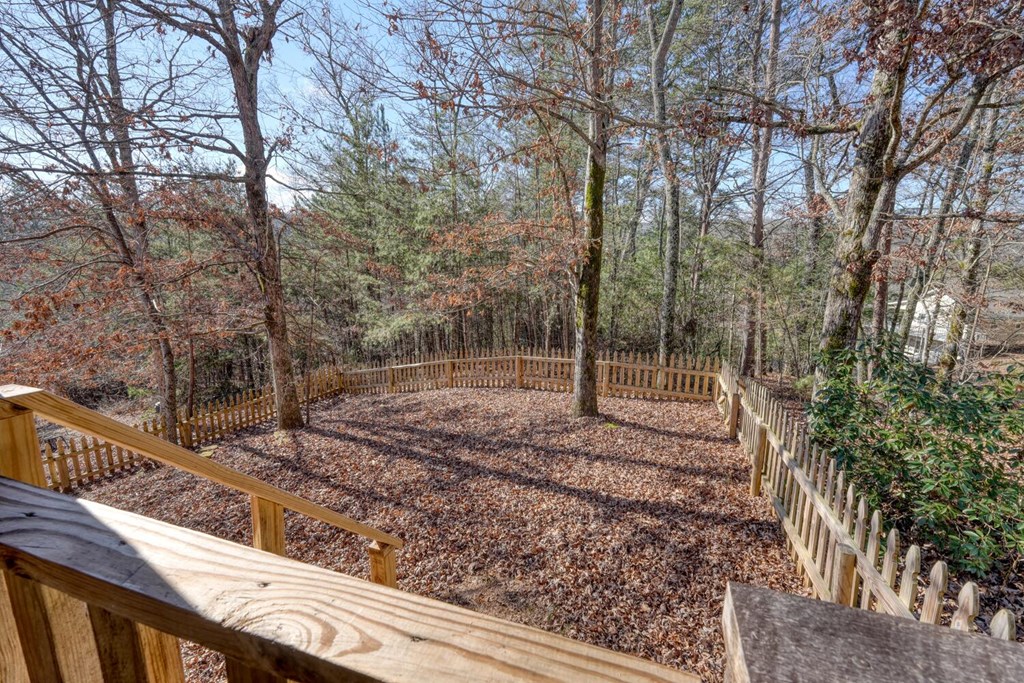 2567 Todd Shook Road Young Harris, GA 30582 - Photo 54 of 62 a view of a yard with wooden fence