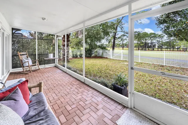 a view of an outdoor space and a yard