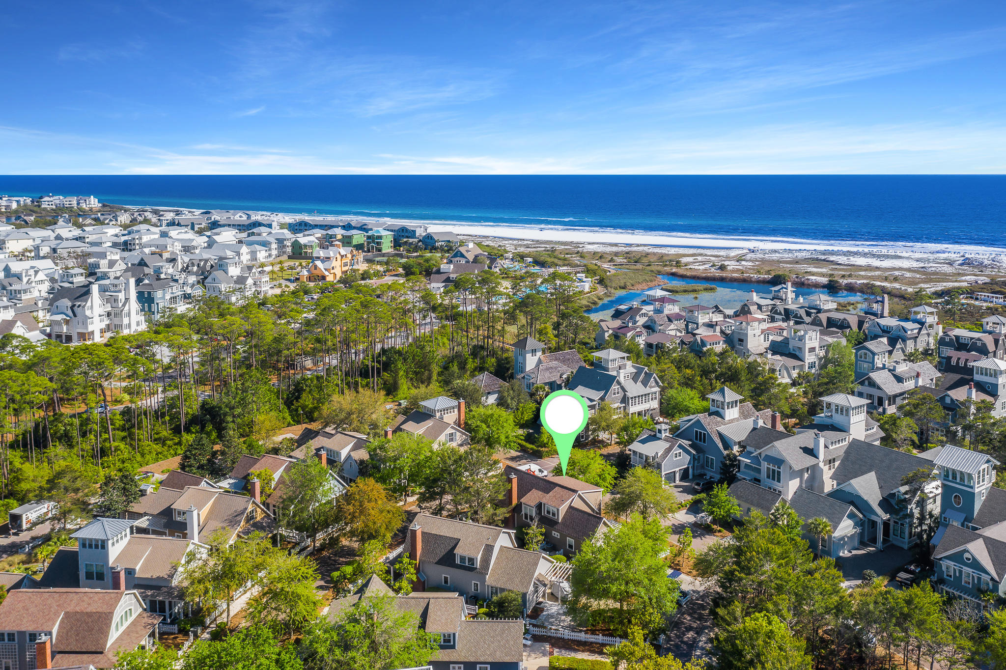 290 Salt Watersound, FL 32461 - Photo 13 of 45 a view of city and ocean