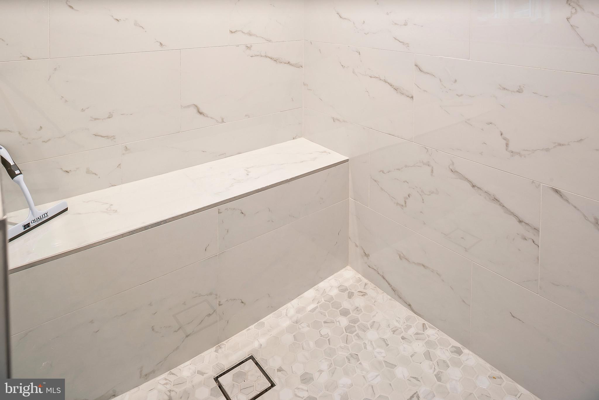 2420 SW Road Baltimore, MD 21234 - Photo 25 of 46 crisp white tile shower seat