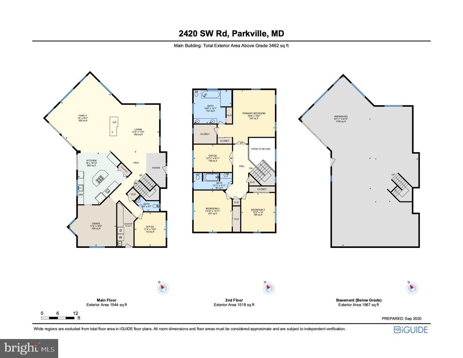 2420 SW Road Baltimore, MD 21234 - Photo 46 of 46 Floor Plan Overview