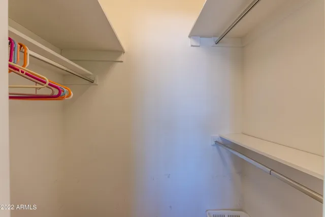 a view of a rack on the wall