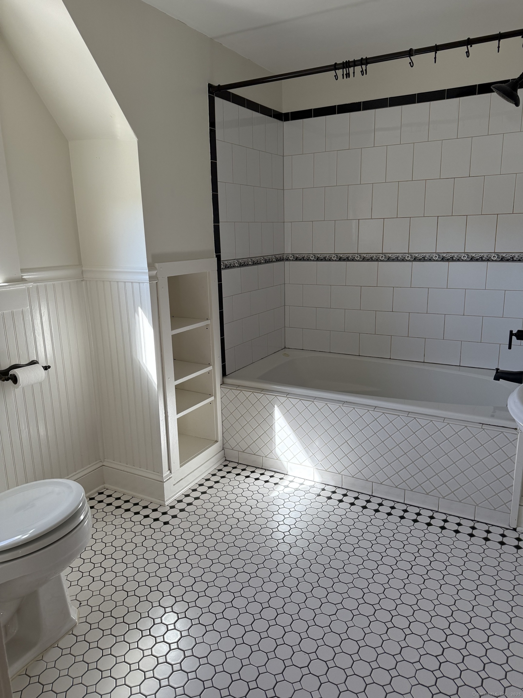 28 Galpin Street Naugatuck, CT 06770 - Photo 12 of 18 a bathroom with a shower and a toilet