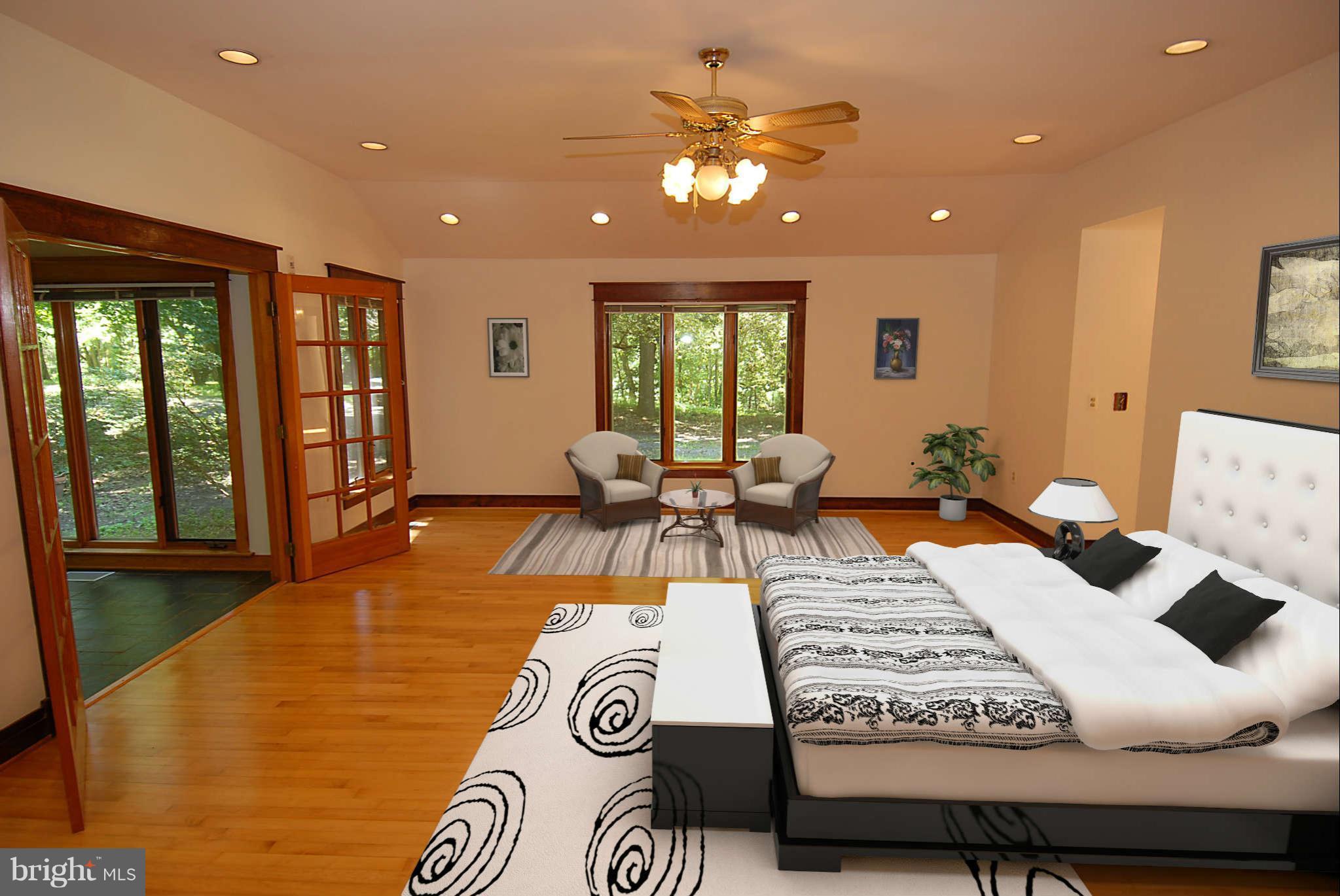 14900 Reserve Road Accokeek, MD 20607 - Photo 5 of 30 Master bedroom Virtually Staged