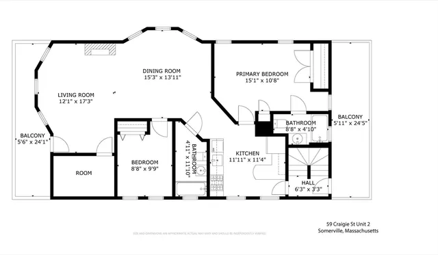 $3,700 | 59 Craigie Street, Unit 2, Somerville, MA 02143