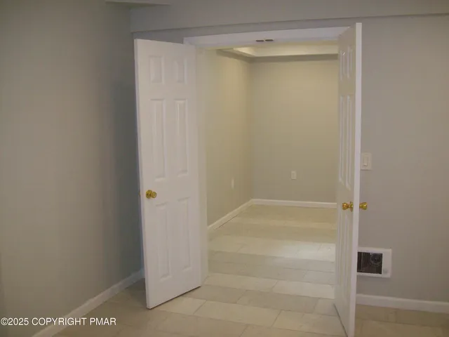 a backyard of a house