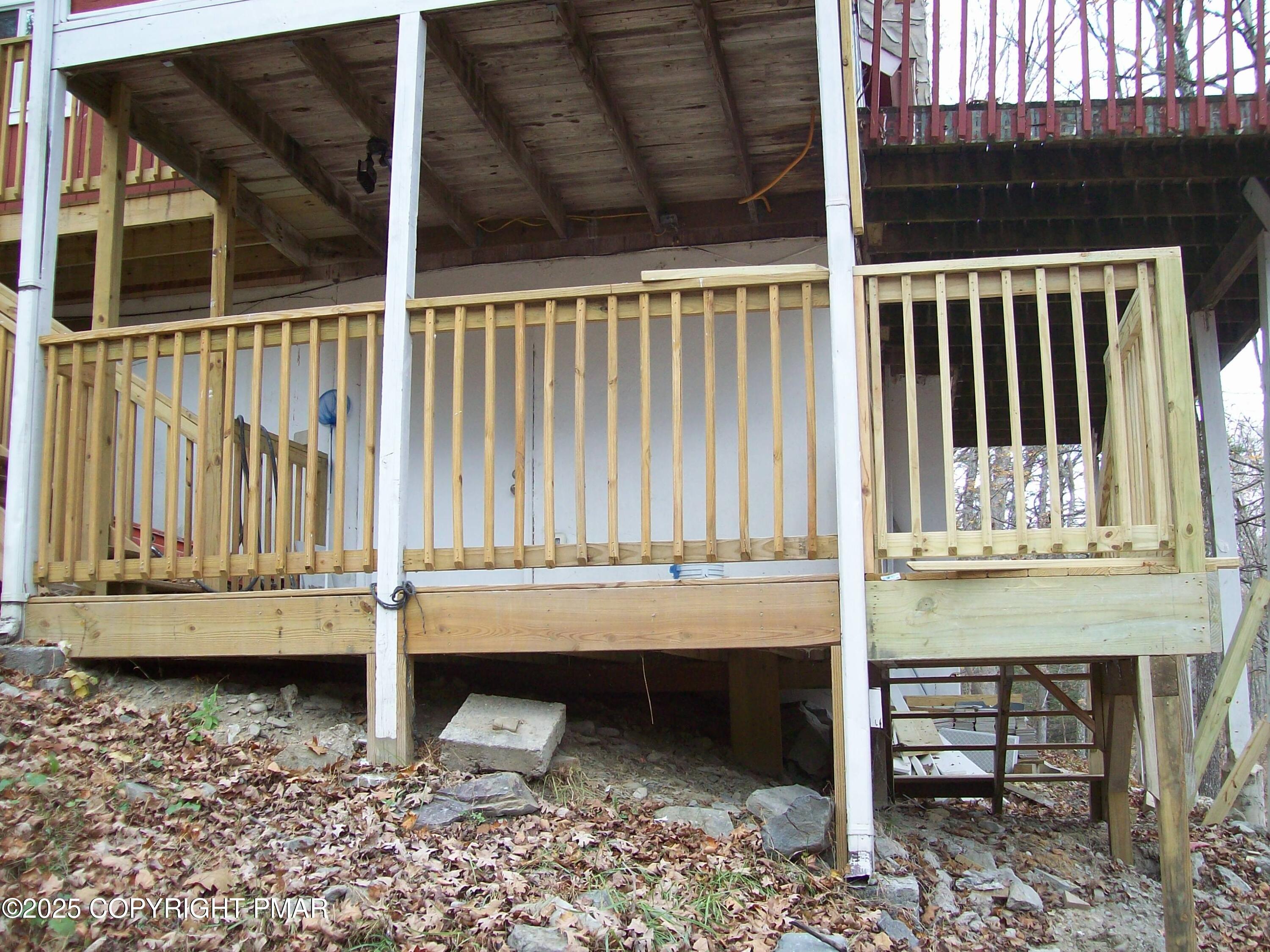 5864 Decker Road Bushkill, PA 18324 - Photo 39 of 40 lower deck