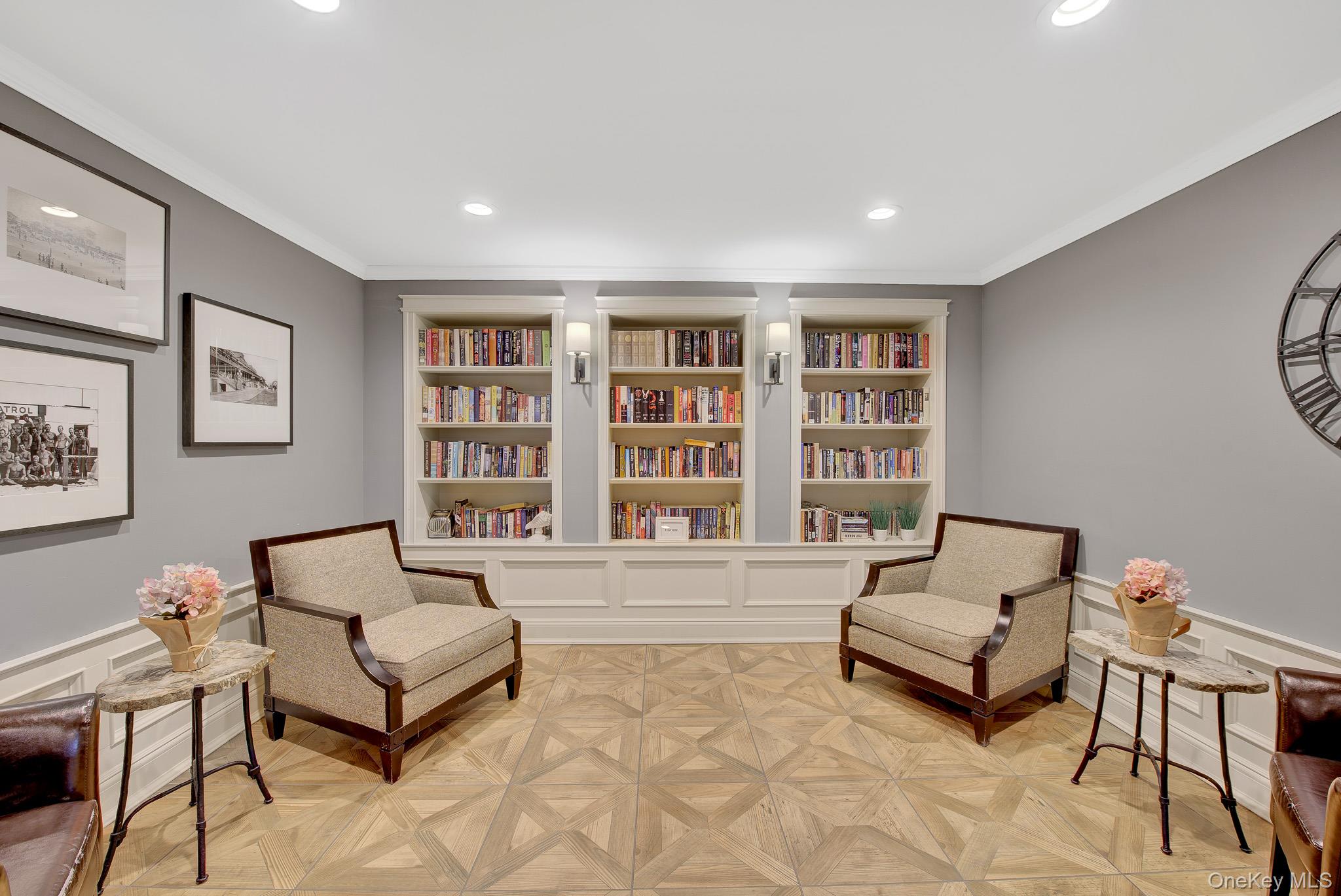 700 Shore Road, Unit 5M Long Beach, NY 11561 - Photo 21 of 34 Library In Our recreation Room To Sit And Read Or Borrow Books.