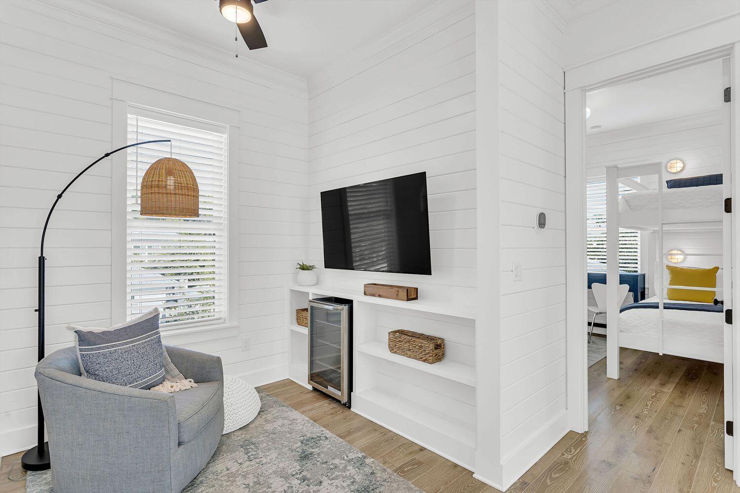28 Hiker Street Santa Rosa Beach, FL 32459 - Photo 29 of 55 a living room with furniture and a flat screen tv