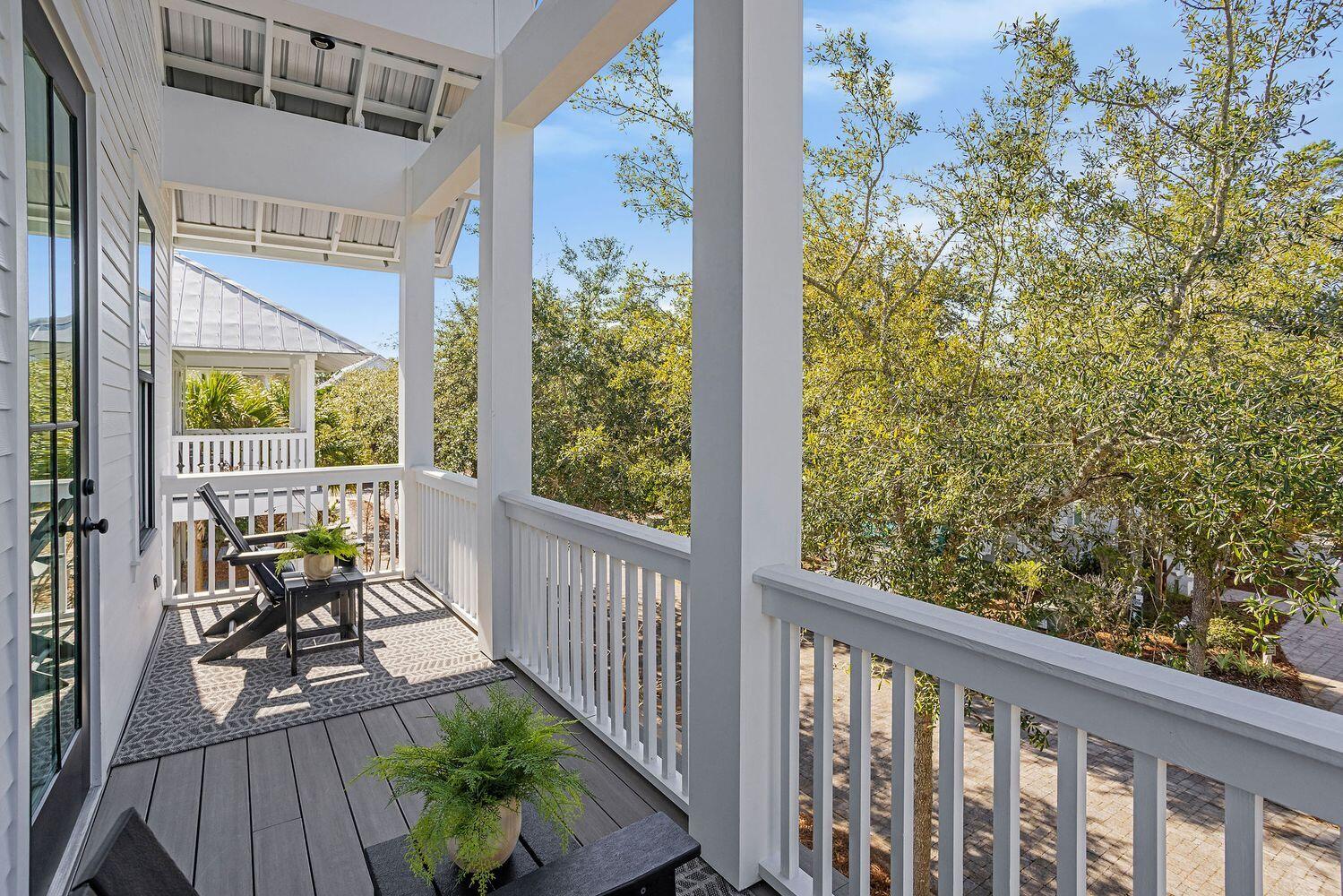 28 Hiker Street Santa Rosa Beach, FL 32459 - Photo 36 of 55 a view of balcony with furniture