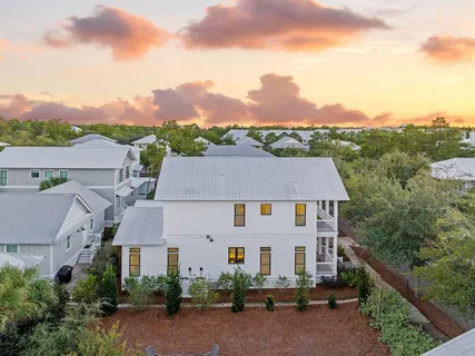 a view of an ocean and beach