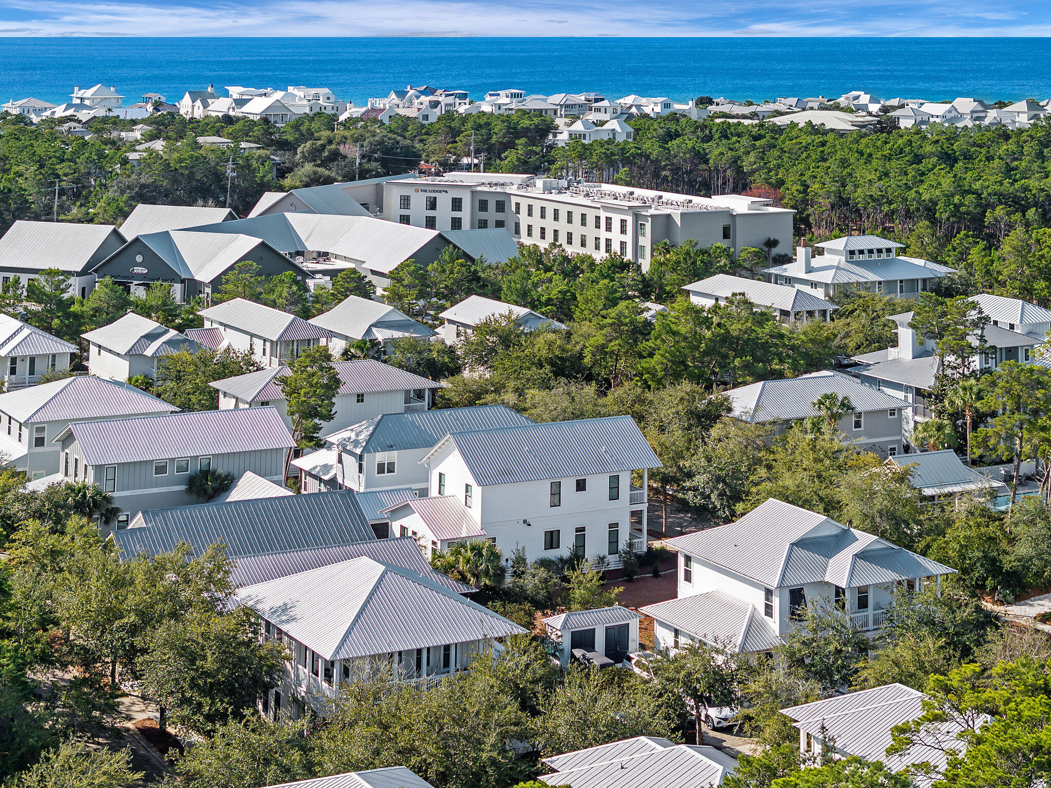 28 Hiker Street Santa Rosa Beach, FL 32459 - Photo 52 of 55 an aerial view of multiple house