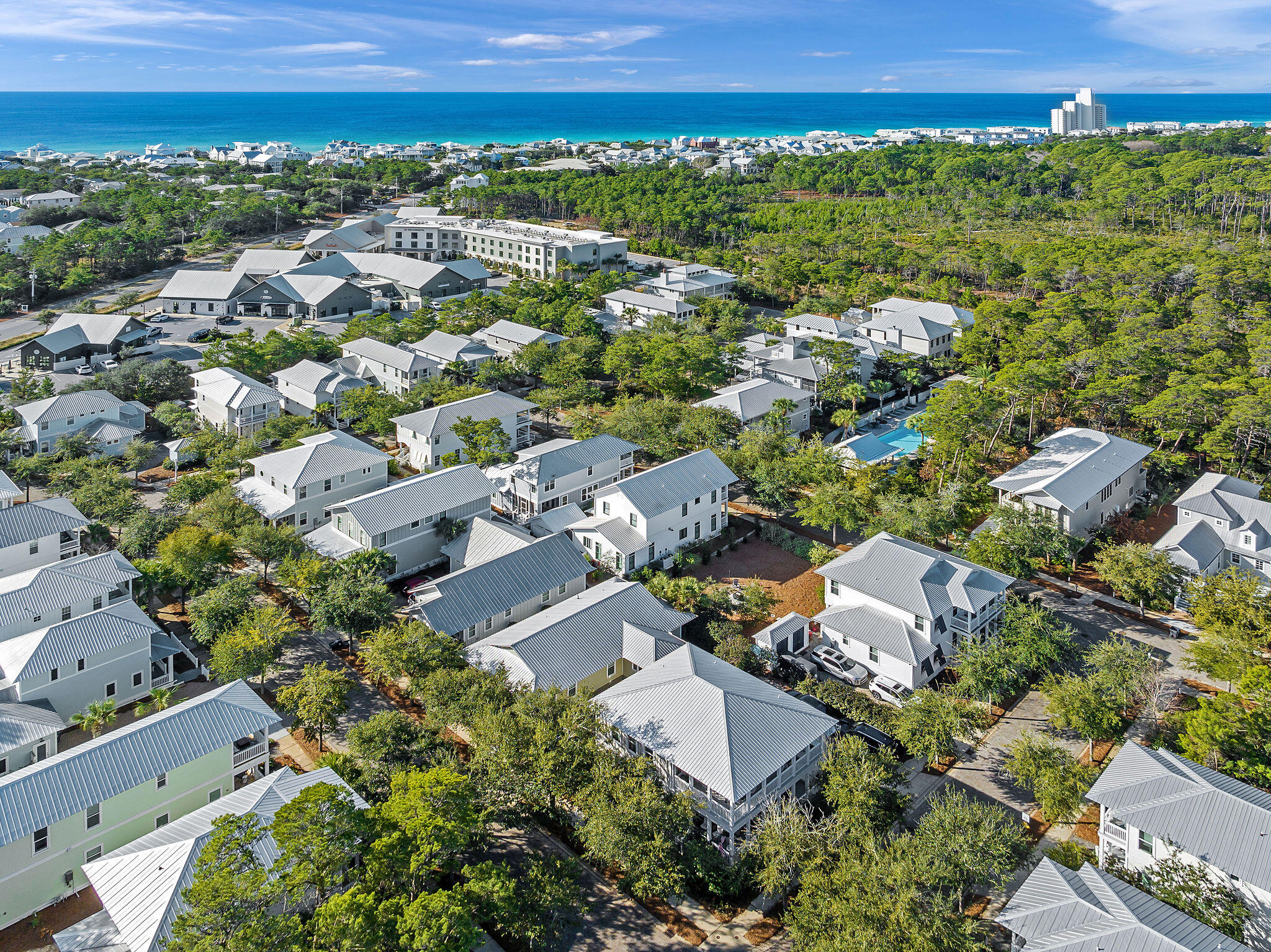 28 Hiker Street Santa Rosa Beach, FL 32459 - Photo 53 of 55 an aerial view of a city