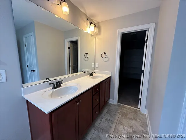 a storage room with empty racks