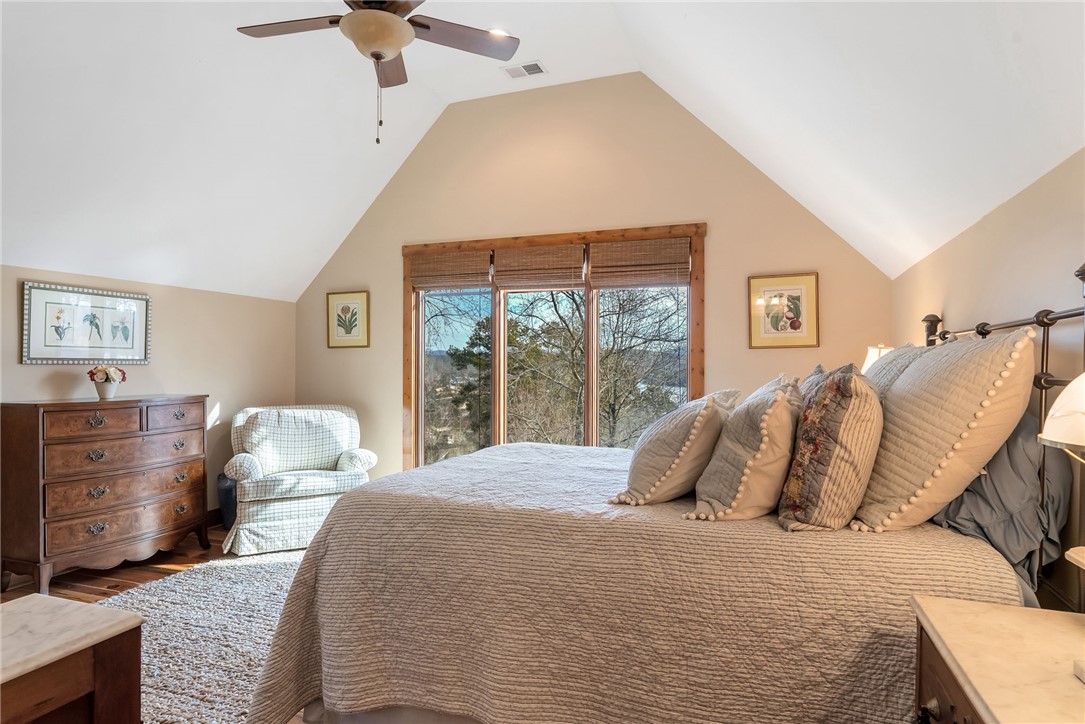 511 Palmer Way Sunset, SC 29685 - Photo 24 of 50 Second Level Bedroom #2 with water views and ensuite bath