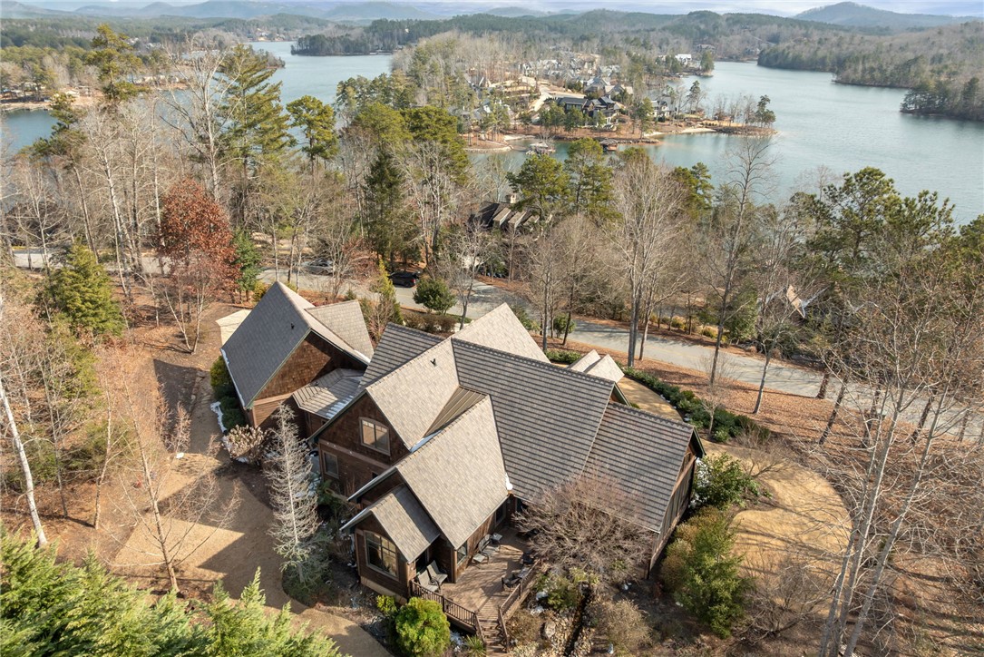 511 Palmer Way Sunset, SC 29685 - Photo 48 of 50 Aerial view showing elevation above surrounding homes
