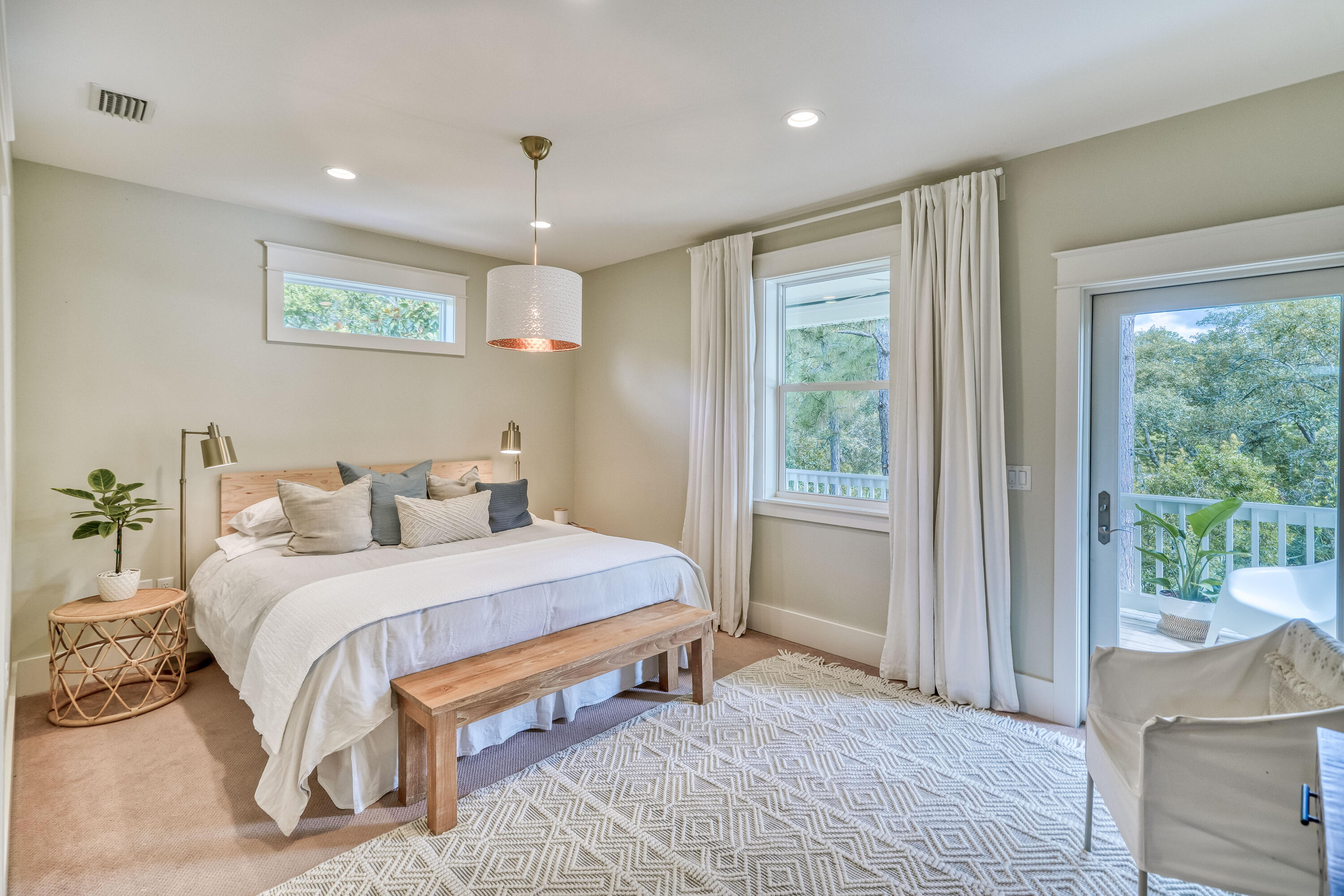 100 Snapper Street Santa Rosa Beach, FL 32459 - Photo 11 of 35 a bedroom with a large bed and a window