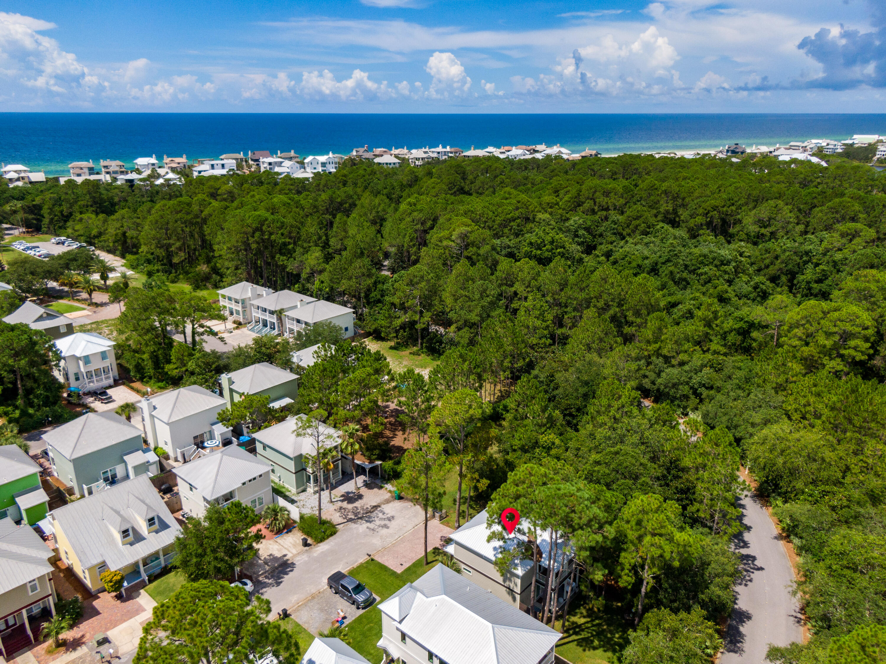 100 Snapper Street Santa Rosa Beach, FL 32459 - Photo 32 of 35 an aerial view of multiple house