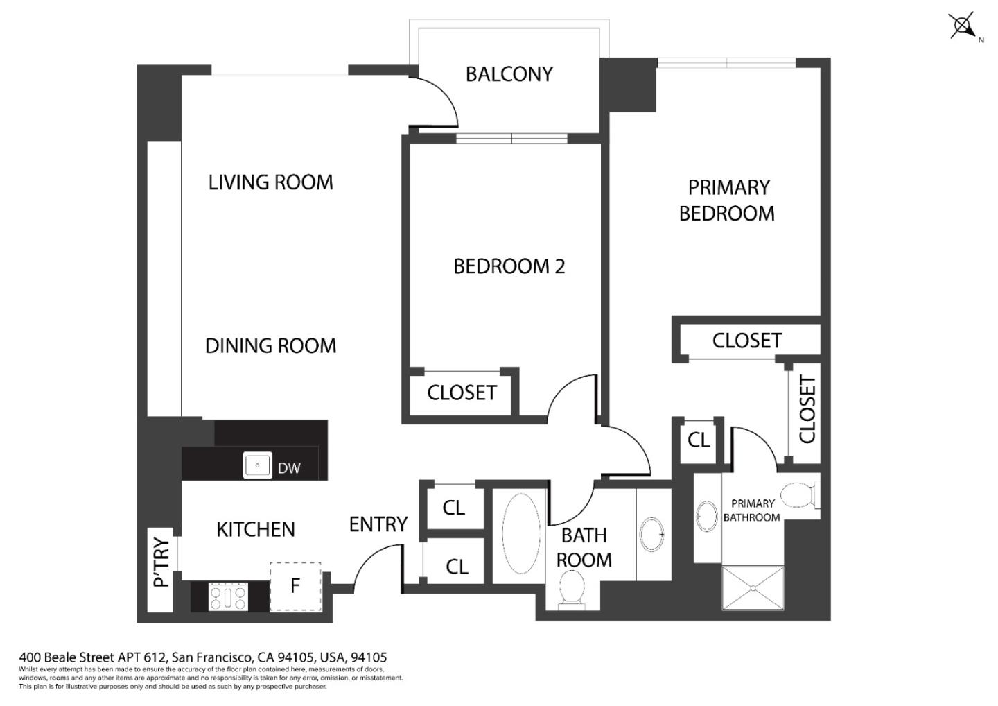 400 Beale Street, Unit 612 San Francisco, CA 94105 - Photo 38 of 38