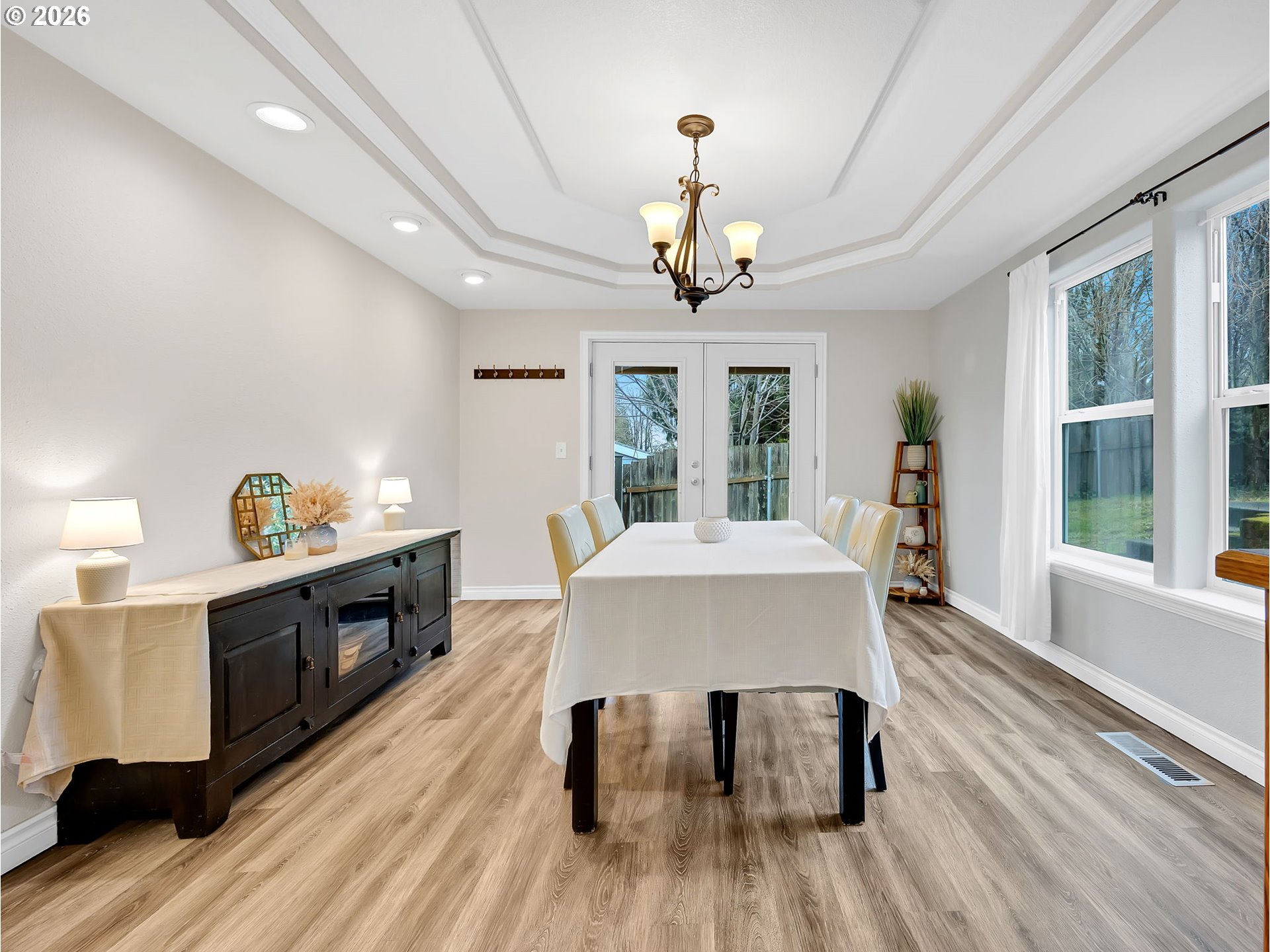 1312 Jackson Street Oregon City, OR 97045 - Photo 13 of 48 a view of a dining room with furniture window and wooden floor