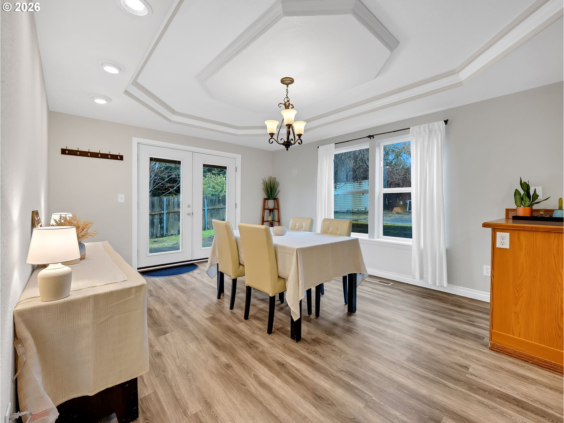 1312 Jackson Street Oregon City, OR 97045 - Photo 14 of 48 a view of a dining room with furniture window and wooden floor