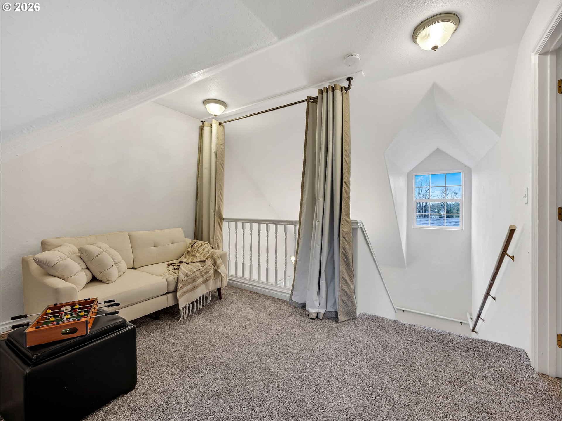 1312 Jackson Street Oregon City, OR 97045 - Photo 26 of 48 a living room with furniture and a flat screen tv