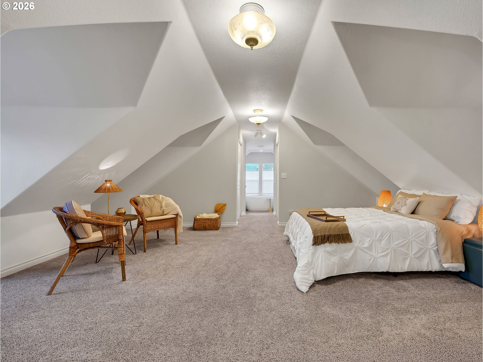 1312 Jackson Street Oregon City, OR 97045 - Photo 28 of 48 a living room with furniture and a chandelier