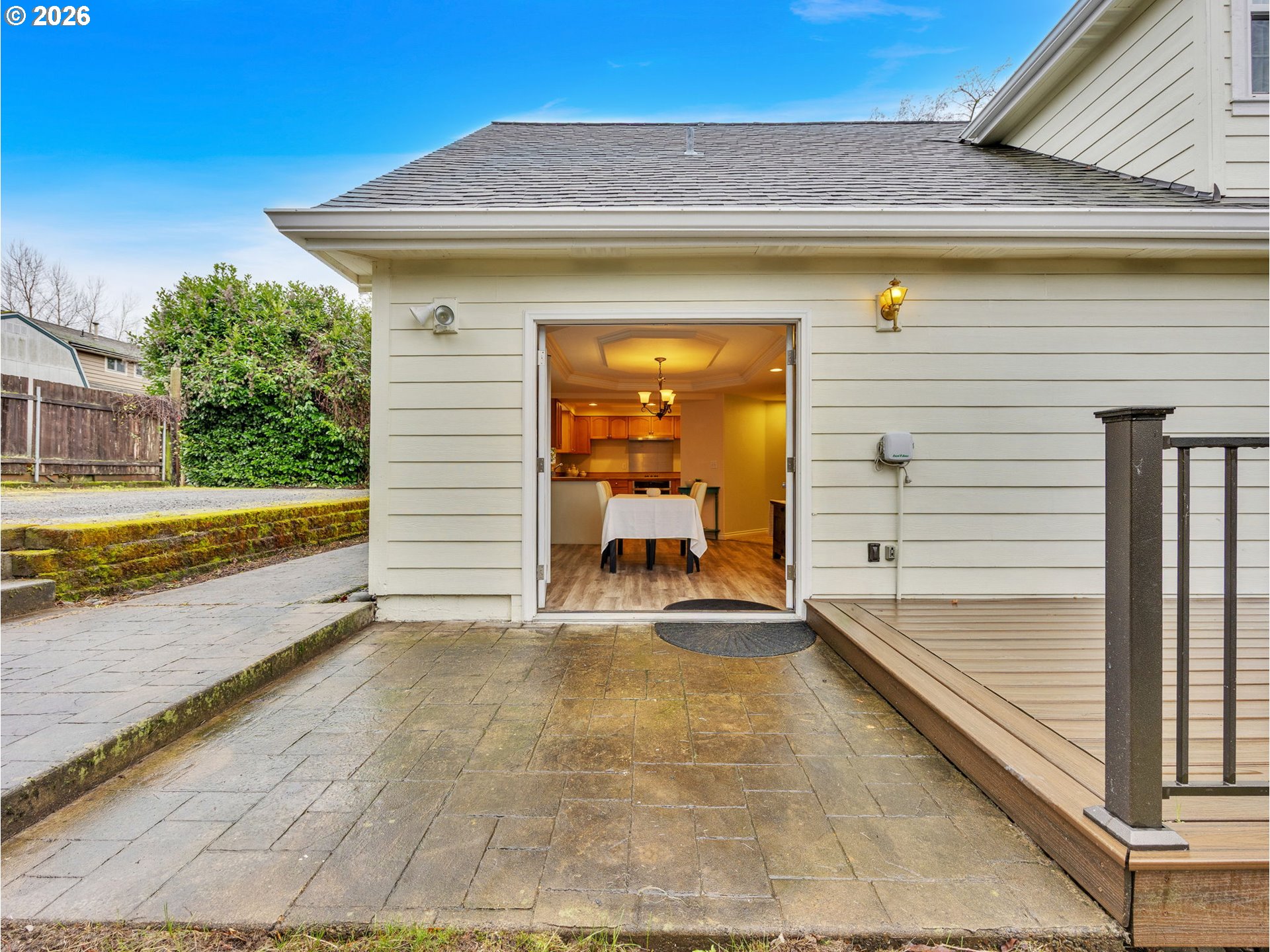1312 Jackson Street Oregon City, OR 97045 - Photo 43 of 48 a view of a terrace with a lounge chair