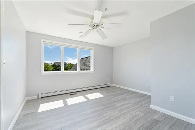 wooden floor in an empty room