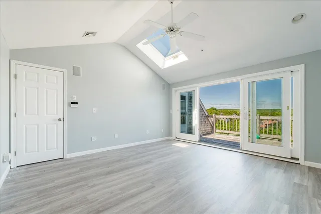 wooden floor in an empty room